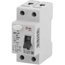 Выключатель дифференциального тока (УЗО) 1P+N 40А 100мА ВД1-63 P