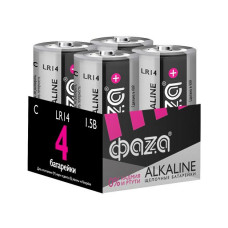 Элемент питания алкалиновый C/LR14 1.5В Alkaline Pack-4 (уп.4шт)