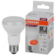 Лампа светодиодная LED Value LVR60 8SW/830 грибовидная матовая E