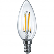 Лампа светодиодная филаментная 80 893 OLL-F-C35-08-230-4K-E14 8В