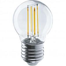 Лампа светодиодная филаментная 80 880 OLL-F-G45-08-230-2.7K-E27 
