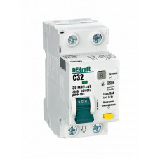 Выключатель автоматический дифференциального тока 2п C 32А 30мА тип AC 4.5кА ДИФ-103NEW Sche 16055DEK