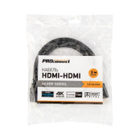 Кабель HDMI - HDMI 1.4 2м Silver