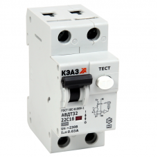 Выключатель автоматический дифференциального тока 2п C 32А 30мА 