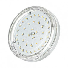 Лампа светодиодная PLED-ECO-GX53 6Вт таблетка 3000К CLEAR тепл. 