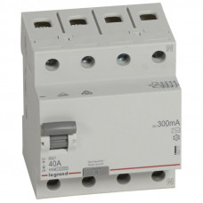 Выключатель дифференциального тока (УЗО) 4п 40А 300мА тип AC RX3