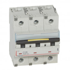 Выключатель автоматический модульный 3п C 125А 16кА DX3 10000 4.