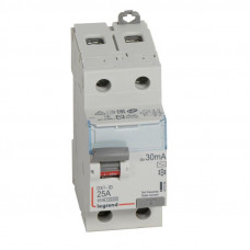 Выключатель дифференциального тока (УЗО) 2п 25А 30мА тип AC DX3 