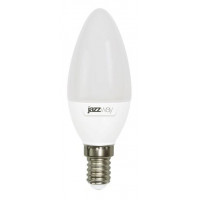 Лампа светодиодная PLED-SP C37 9Вт свеча 5000К холод. бел. E14 820лм 230В JazzWay 2859488A
