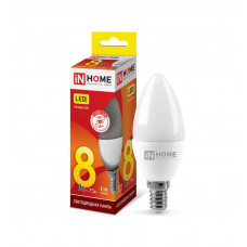 Лампа светодиодная LED-СВЕЧА-VC 8Вт свеча 230В E14 3000К 760лм I