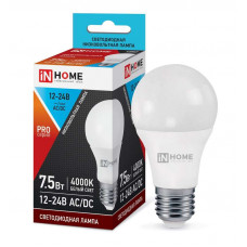 Лампа светодиодная LED-MO-PRO 7.5Вт 12-24В 4000К нейтр. бел. E27
