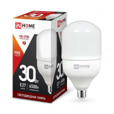 Лампа светодиодная LED-HP-PRO 30Вт 230В 6500К E27 2850лм IN HOME
