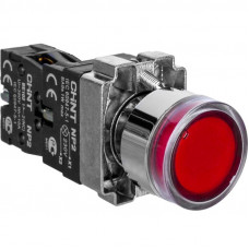 Кнопка управления NP2-BW3461 1НО красн. AC/DC 230В(LED) IP40 CHI