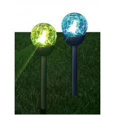 Светильник светодиодный SMD мультиколор садовый в форме шара из 