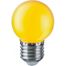 Лампа светодиодная 71 830 NLL-G45-1-230-Y-E27 1Вт шар E27 230В N