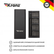 Набор отверток для точных работ RA-03 25 предметов Kranz KR-12-4