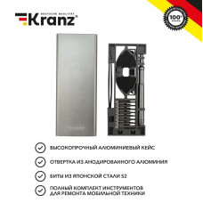 Набор отверток для точных работ RA-04 24 предмета Kranz KR-12-47