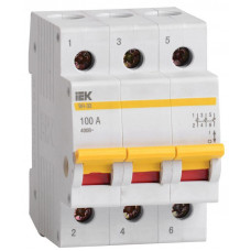 Выключатель нагрузки ВН-32 100А/3П IEK MNV10-3-100