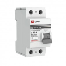 Выключатель дифференциального тока (УЗО) 2п 16А 10мА тип AC ВД-1