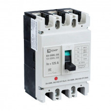 Выключатель автоматический 3п 250/125А 20кА ВА-99МL Basic EKF mc