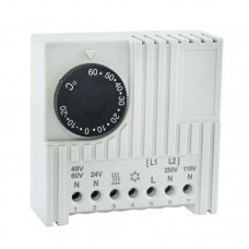 Термостат NO/NC (охлаждение/обогрев) на DIN-рейку 5-10А 230В IP2